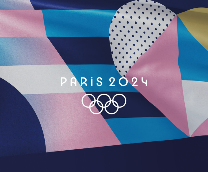 Paris Olympics 2024 flag