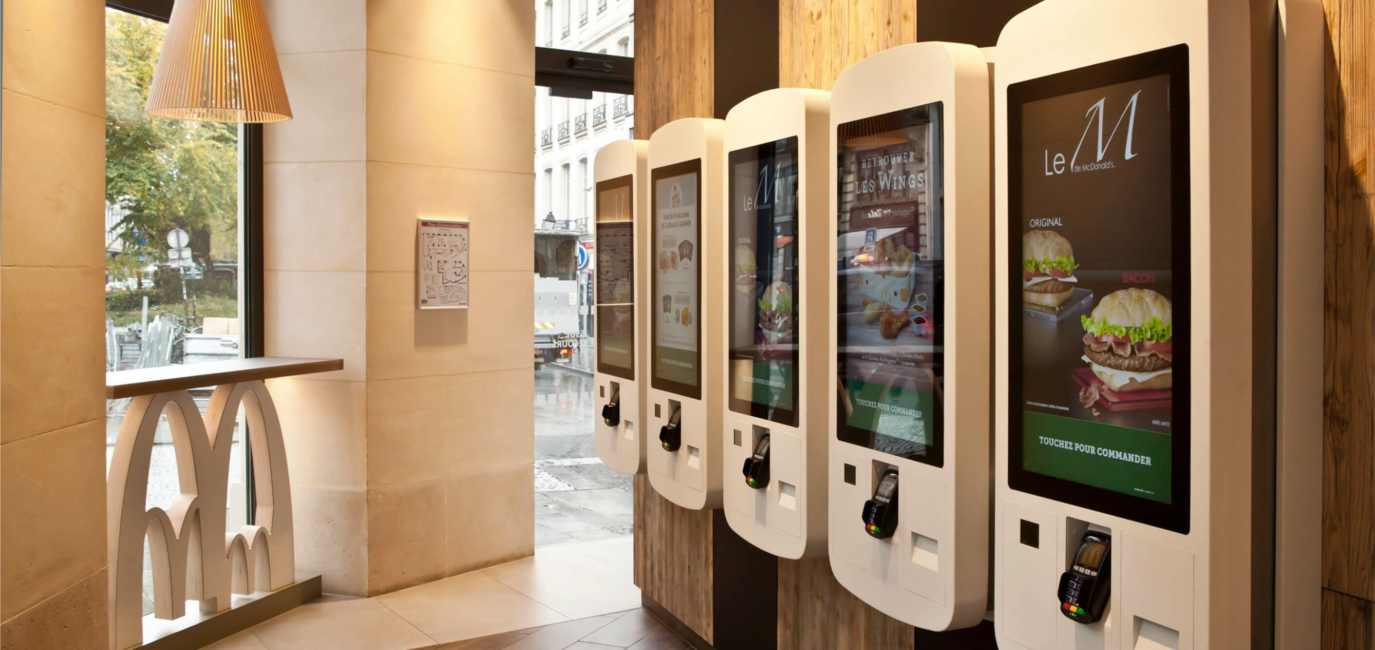 McDonald's digital menu boards