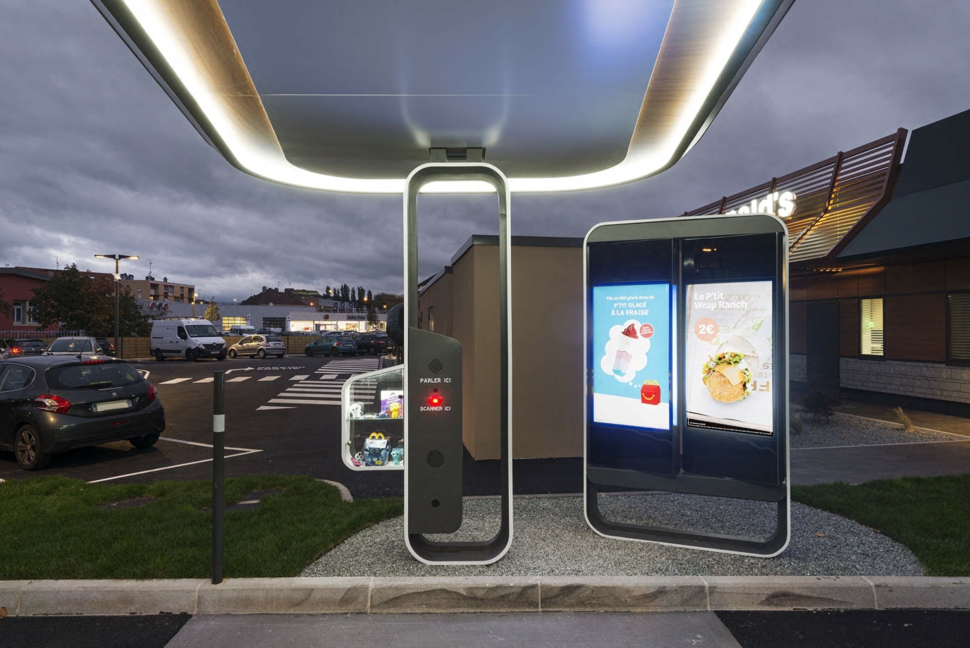 McDonald's future digital menu boards