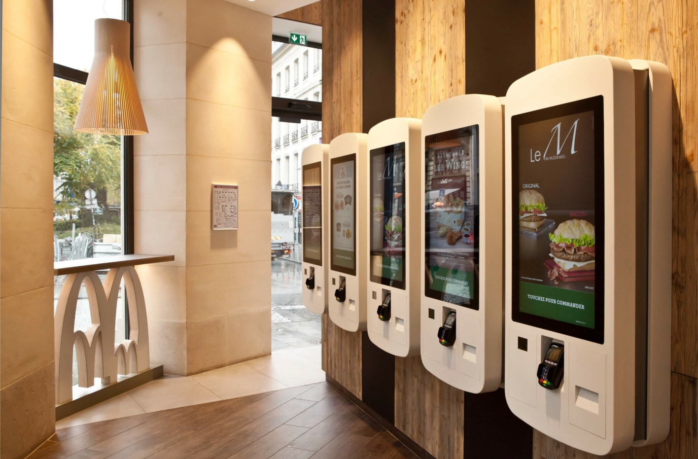 McDonald's digital menu boards