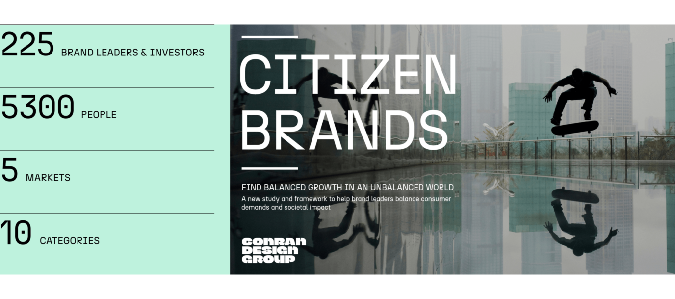 Citizen Brands stats: 225 brand leaders & investors, 5300 people, 5 markets, 10 categories