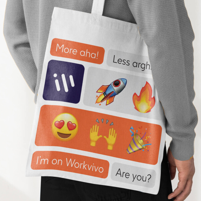 Workvivo tote bag