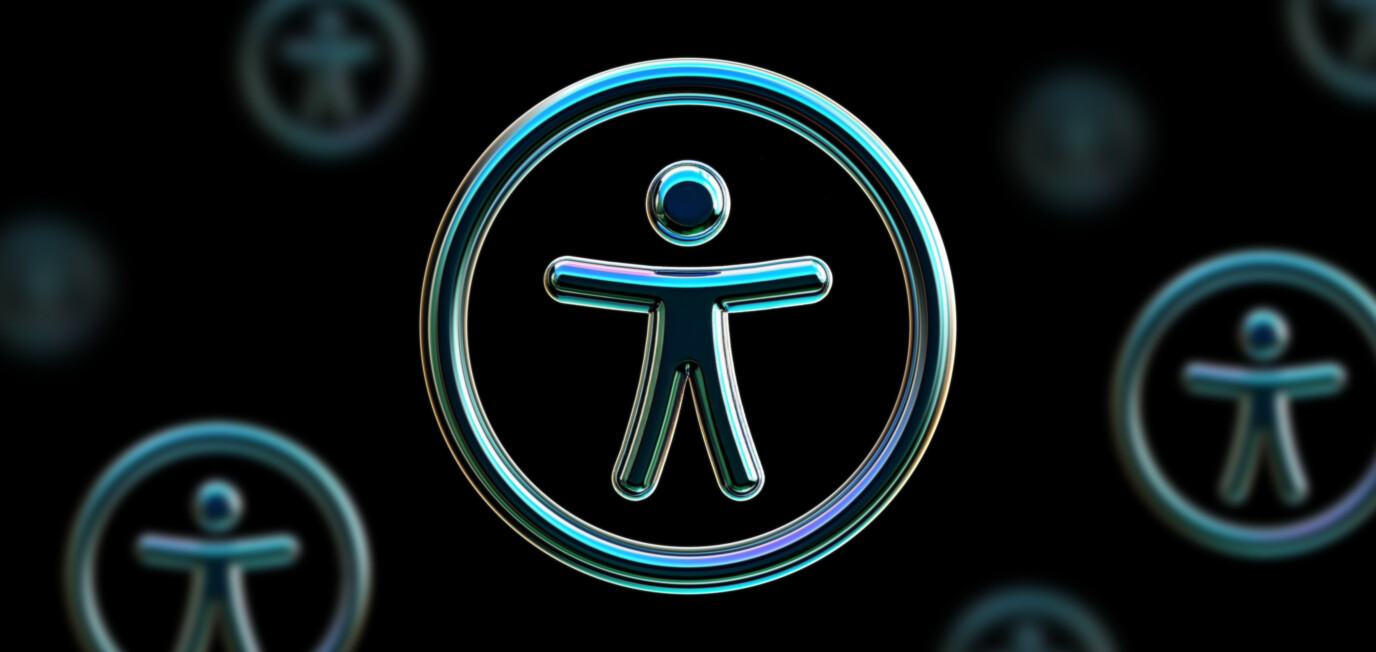 3D digital accessibility icon