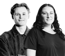 Jack Rowland and Emily Bird