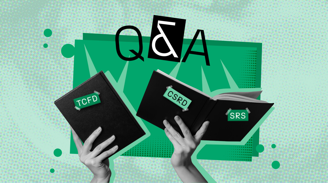 a graphic of two hands holding notebooks