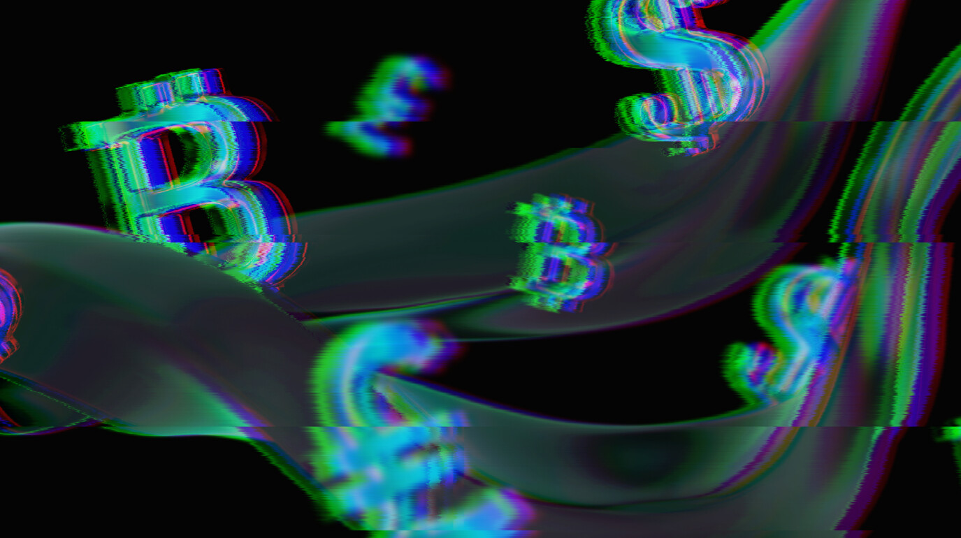 graphic of currency symbols within a fluid ring that represents a moat