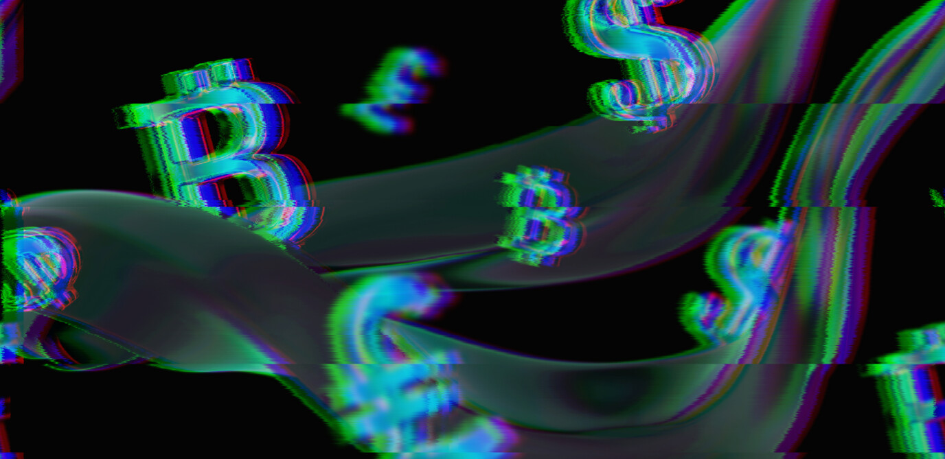 graphic of currency symbols within a fluid ring that represents a moat
