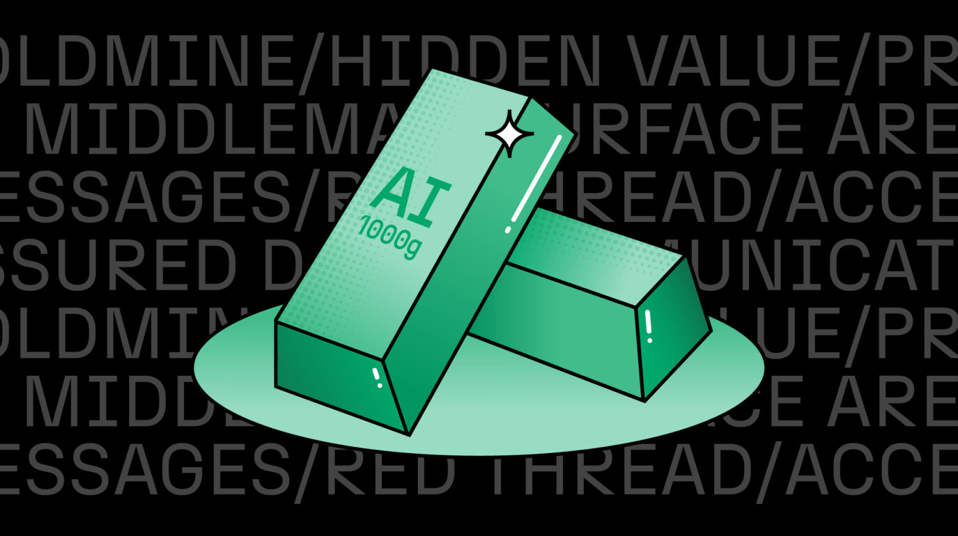 gold bars with 'AI' embossed